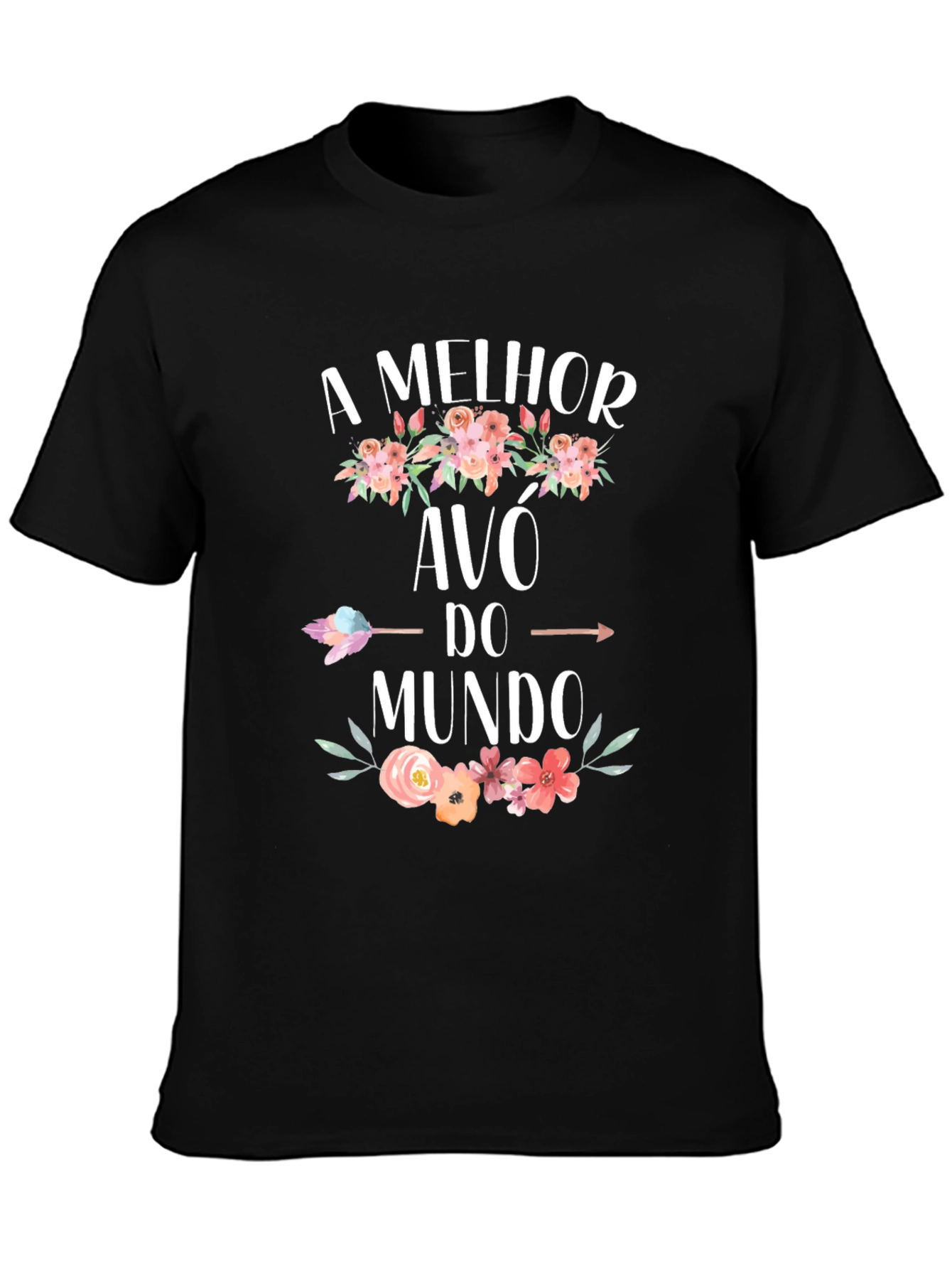 A Melhor Avo Do Mundo Graphic T-Shirt