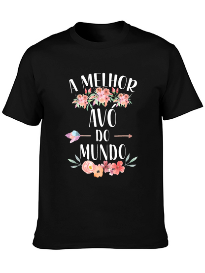 A Melhor Avo Do Mundo Graphic T-Shirt