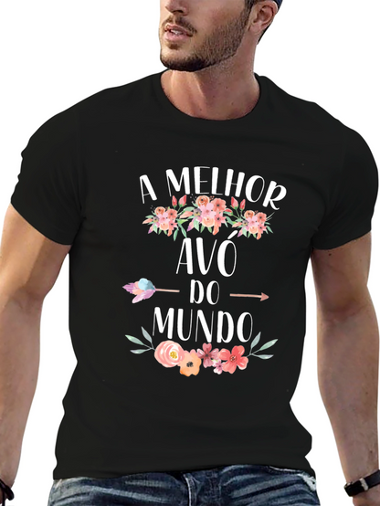 A Melhor Avo Do Mundo Graphic T-Shirt