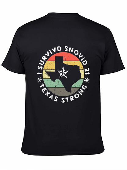 I Survived Snovid 21 Texas Strong T-Shirt
