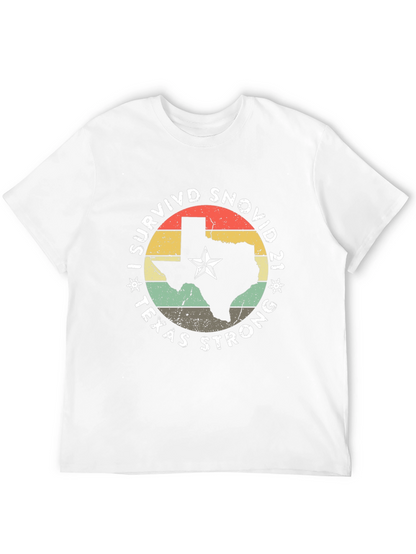 I Survived Snovid 21 Texas Strong T-Shirt