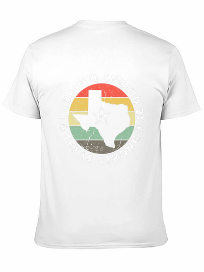 I Survived Snovid 21 Texas Strong T-Shirt