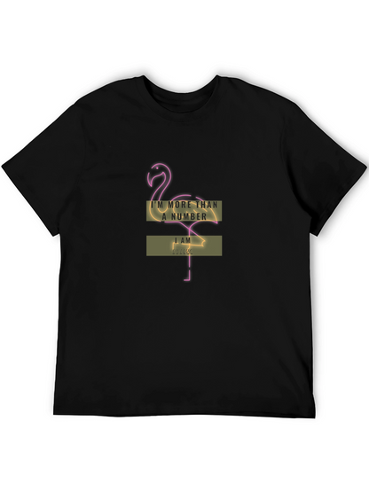 Im More Than A Number Flamingo Tee