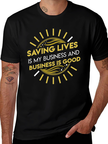 Saving Lives Good Business T-Shirt