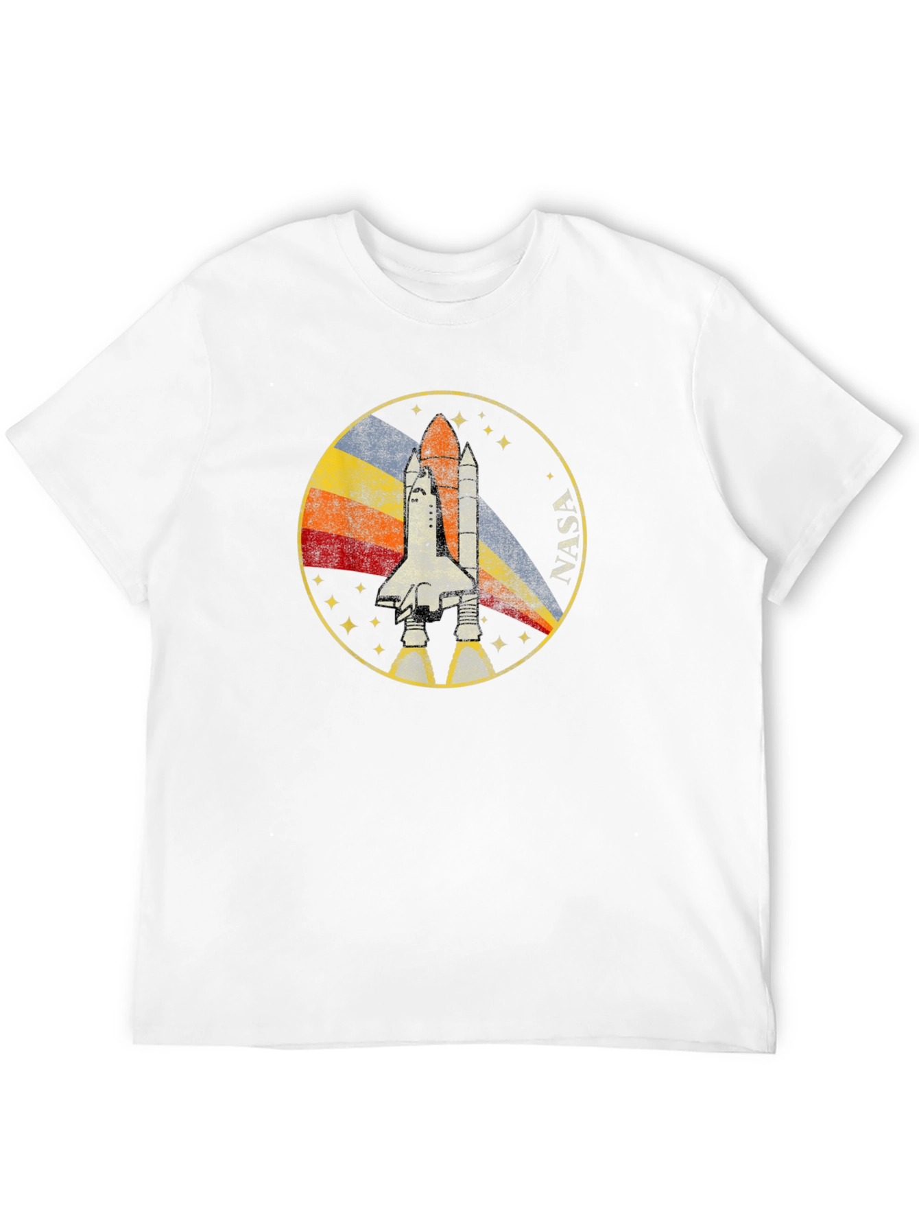 Retro NASA Shuttle Graphic T-Shirt