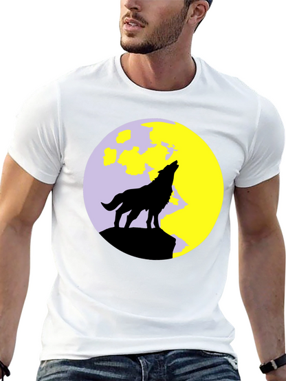 Wolf Moon Black T-Shirt
