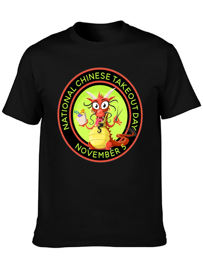 National Chinese Takeout Day Dragon T-Shirt