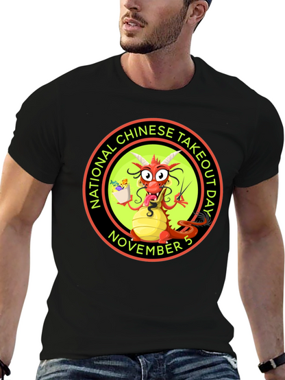 National Chinese Takeout Day Dragon T-Shirt