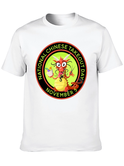 National Chinese Takeout Day Dragon T-Shirt