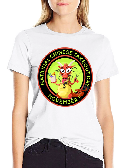 National Chinese Takeout Day Dragon T-Shirt