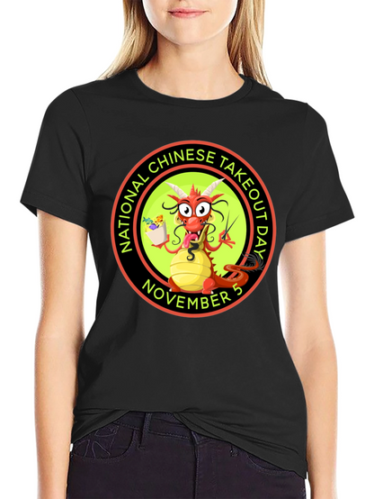 National Chinese Takeout Day Dragon T-Shirt