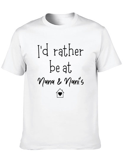 Nana and Nanis Black T-Shirt