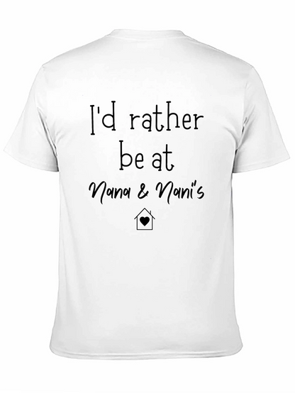 Nana and Nanis Black T-Shirt