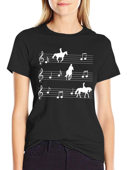 Musical Horse Rider T-Shirt