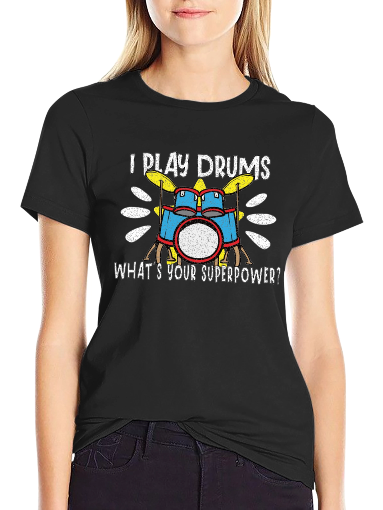 I Play Drums T-Shirt