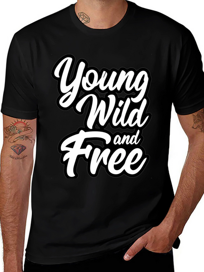 Young Wild & Free Graphic T-Shirt