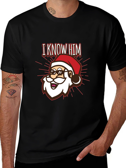 I Know Him Santa Graphic T-Shirt