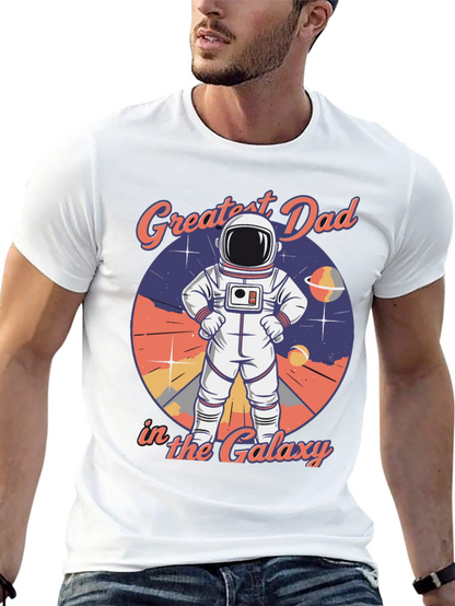 Greatest Dad in the Galaxy Graphic T-Shirt