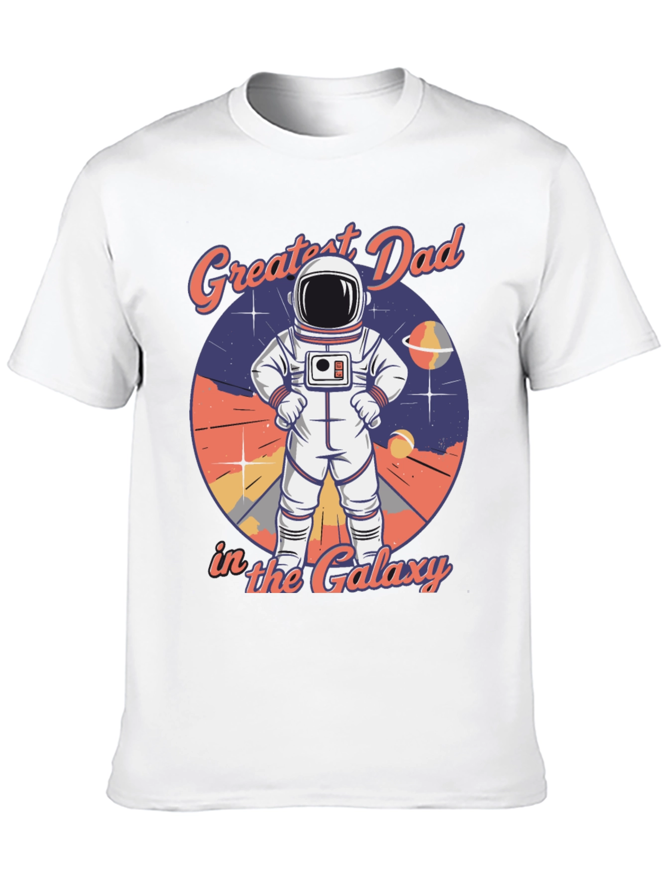 Greatest Dad in the Galaxy Graphic T-Shirt