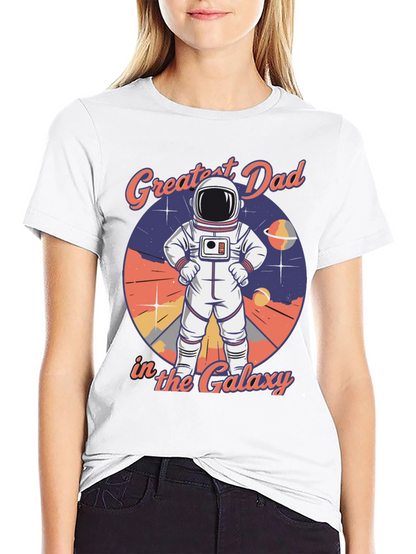 Greatest Dad in the Galaxy Graphic T-Shirt