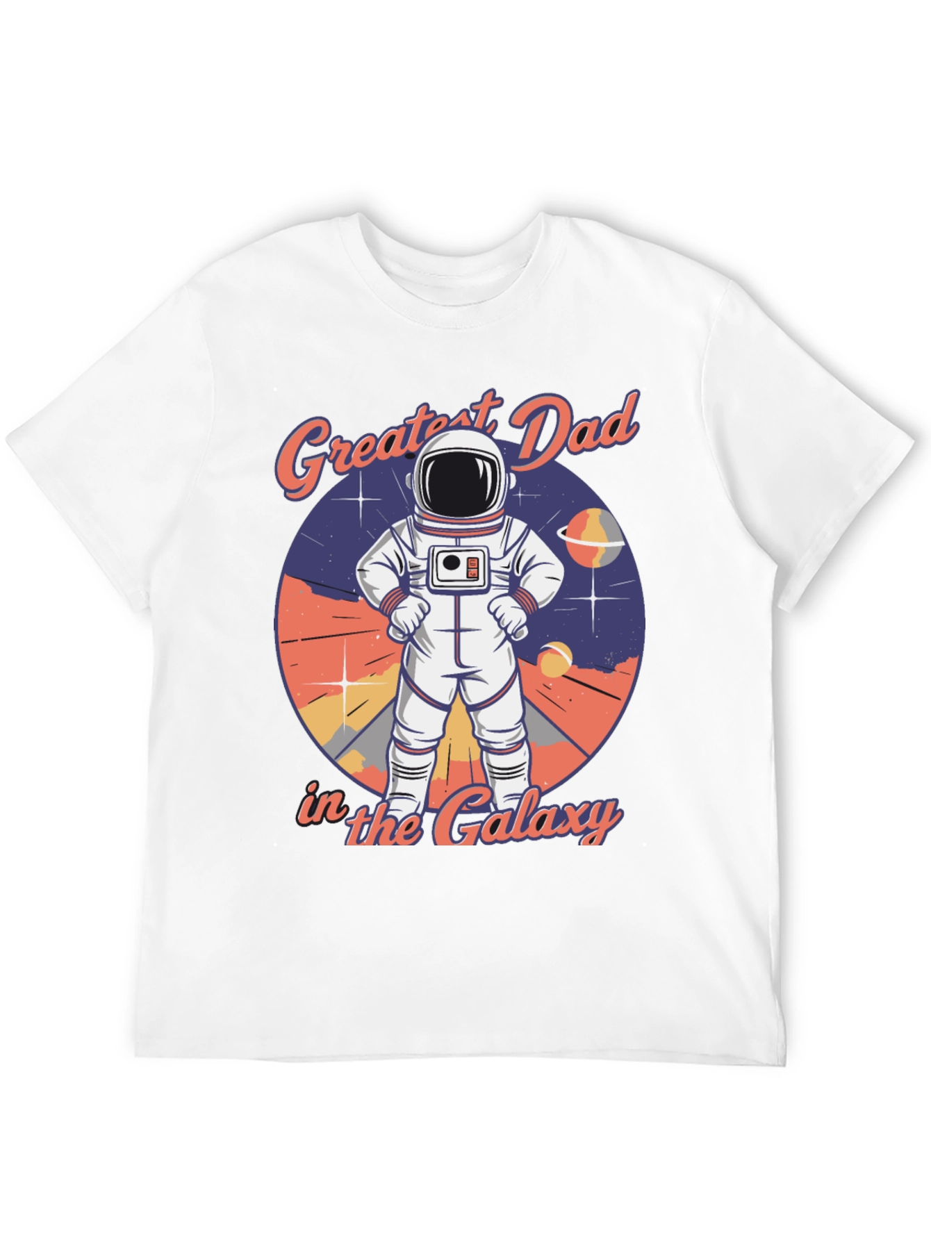 Greatest Dad in the Galaxy Graphic T-Shirt