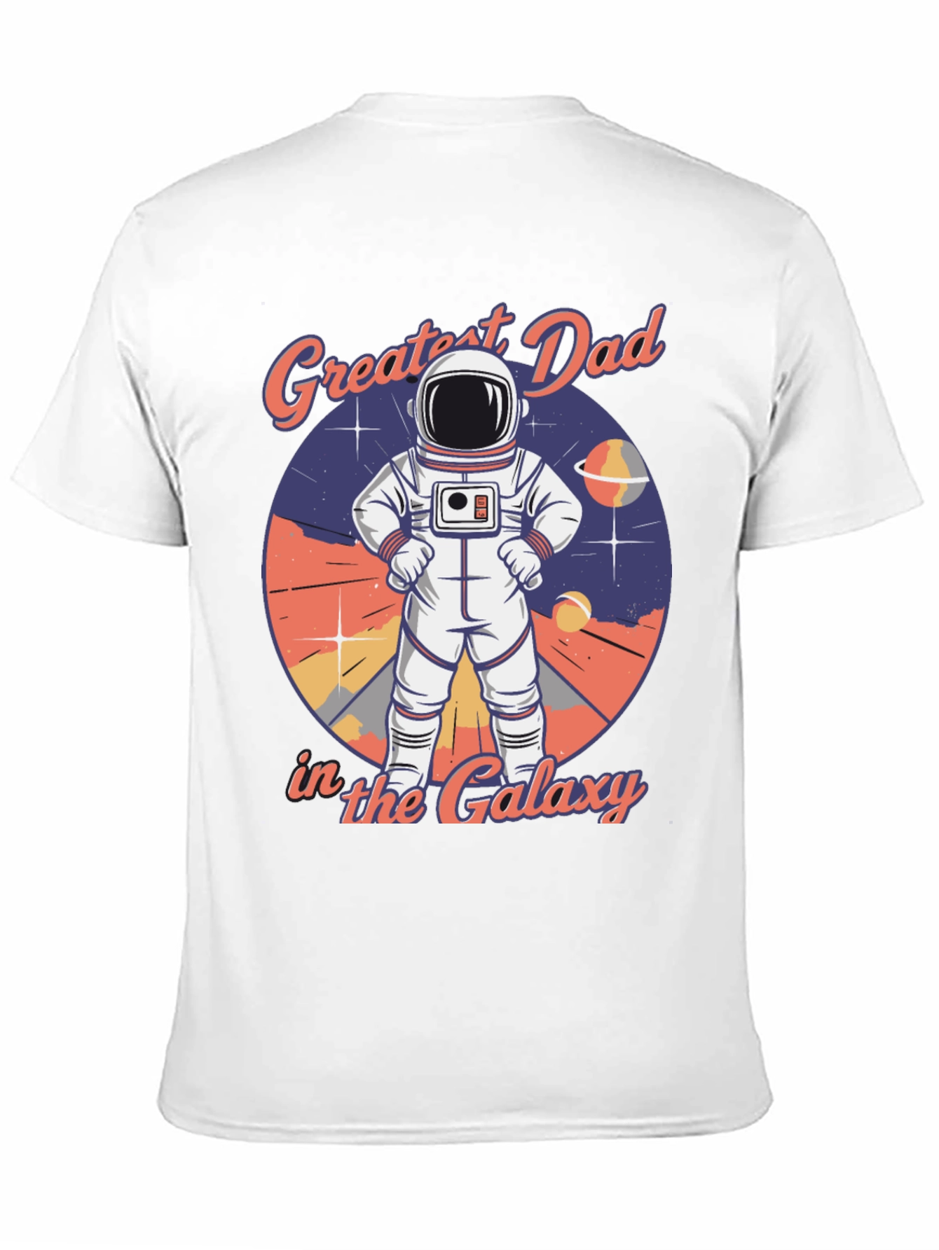 Greatest Dad in the Galaxy Graphic T-Shirt