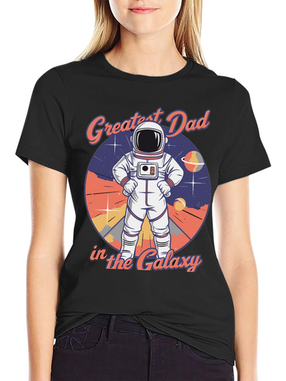 Greatest Dad in the Galaxy Graphic T-Shirt