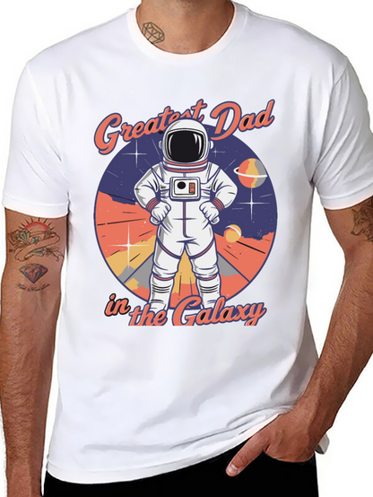 Greatest Dad in the Galaxy Graphic T-Shirt
