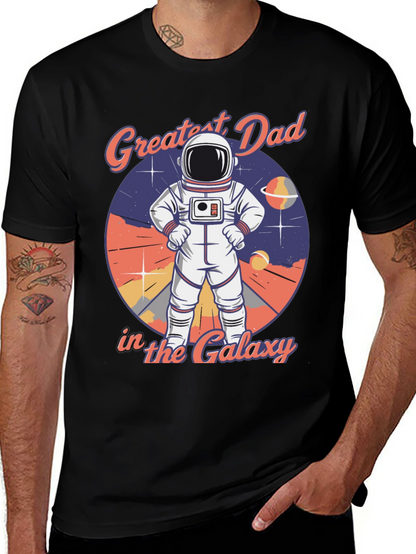 Greatest Dad in the Galaxy Graphic T-Shirt