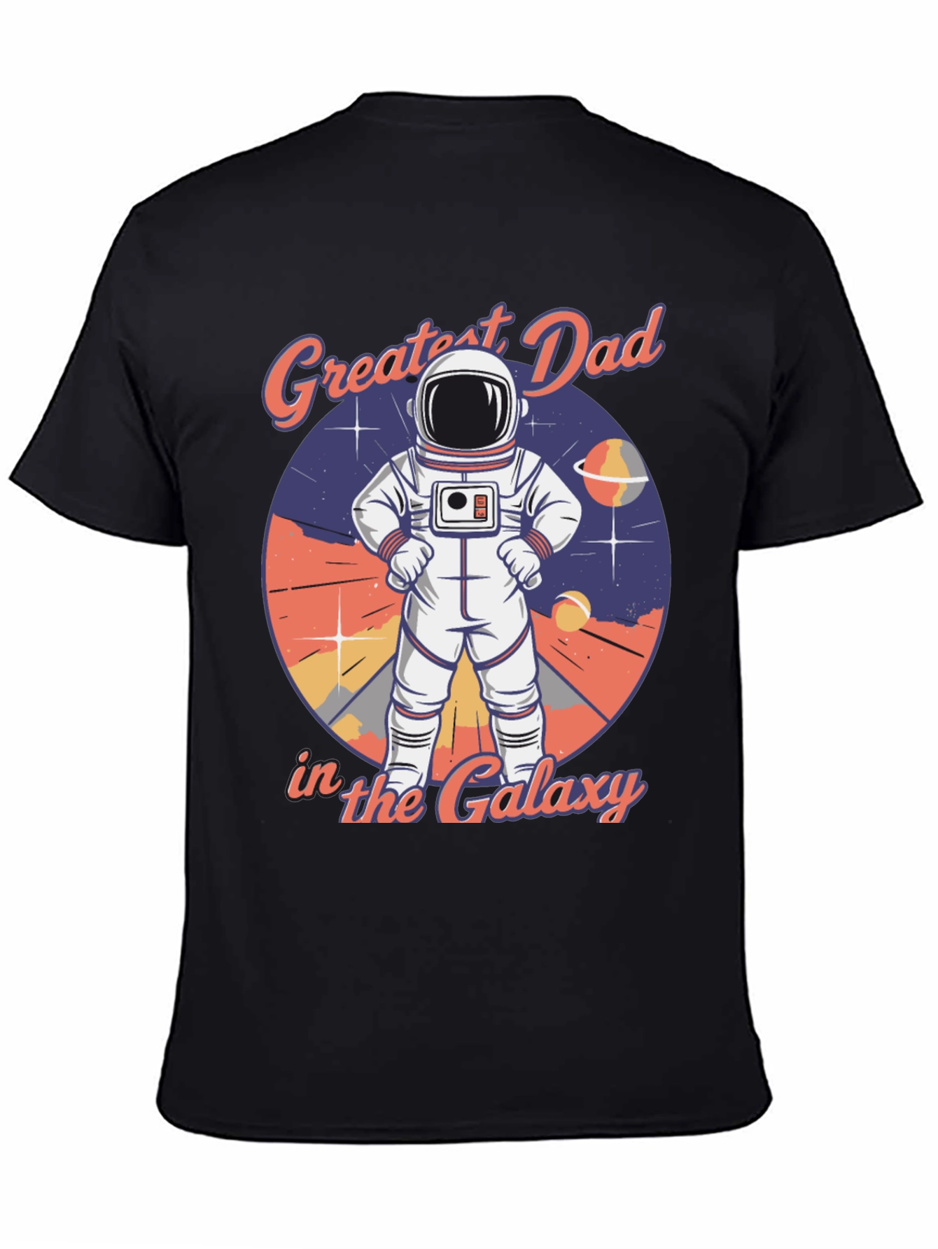 Greatest Dad in the Galaxy Graphic T-Shirt