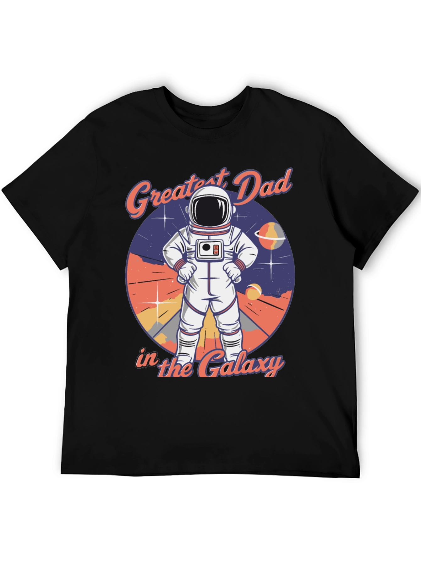 Greatest Dad in the Galaxy Graphic T-Shirt