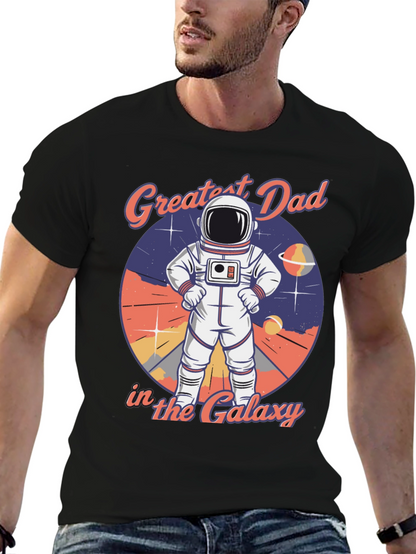 Greatest Dad in the Galaxy Graphic T-Shirt
