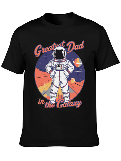 Greatest Dad in the Galaxy Graphic T-Shirt