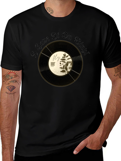 I Have It On Vinyl Graphic T-Shirt