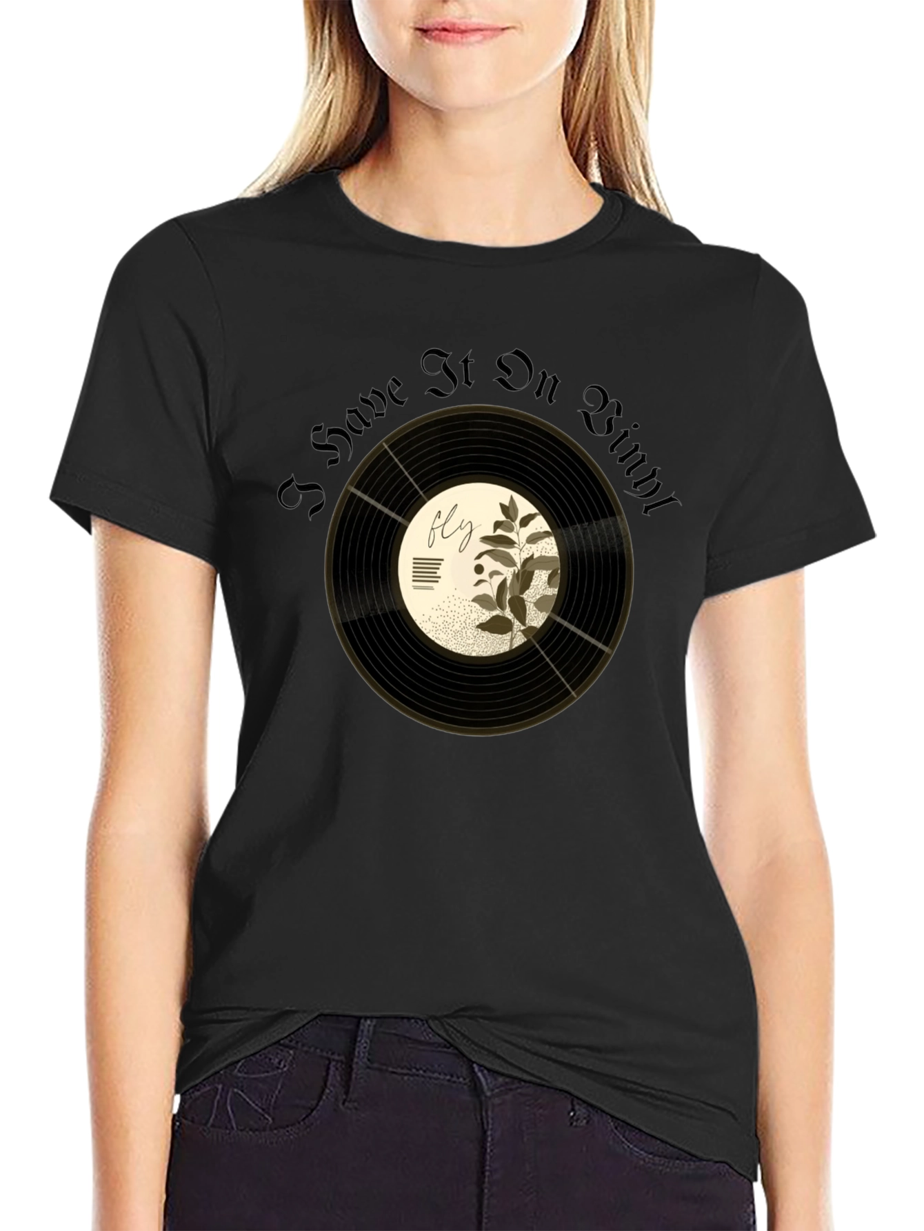 I Have It On Vinyl Graphic T-Shirt