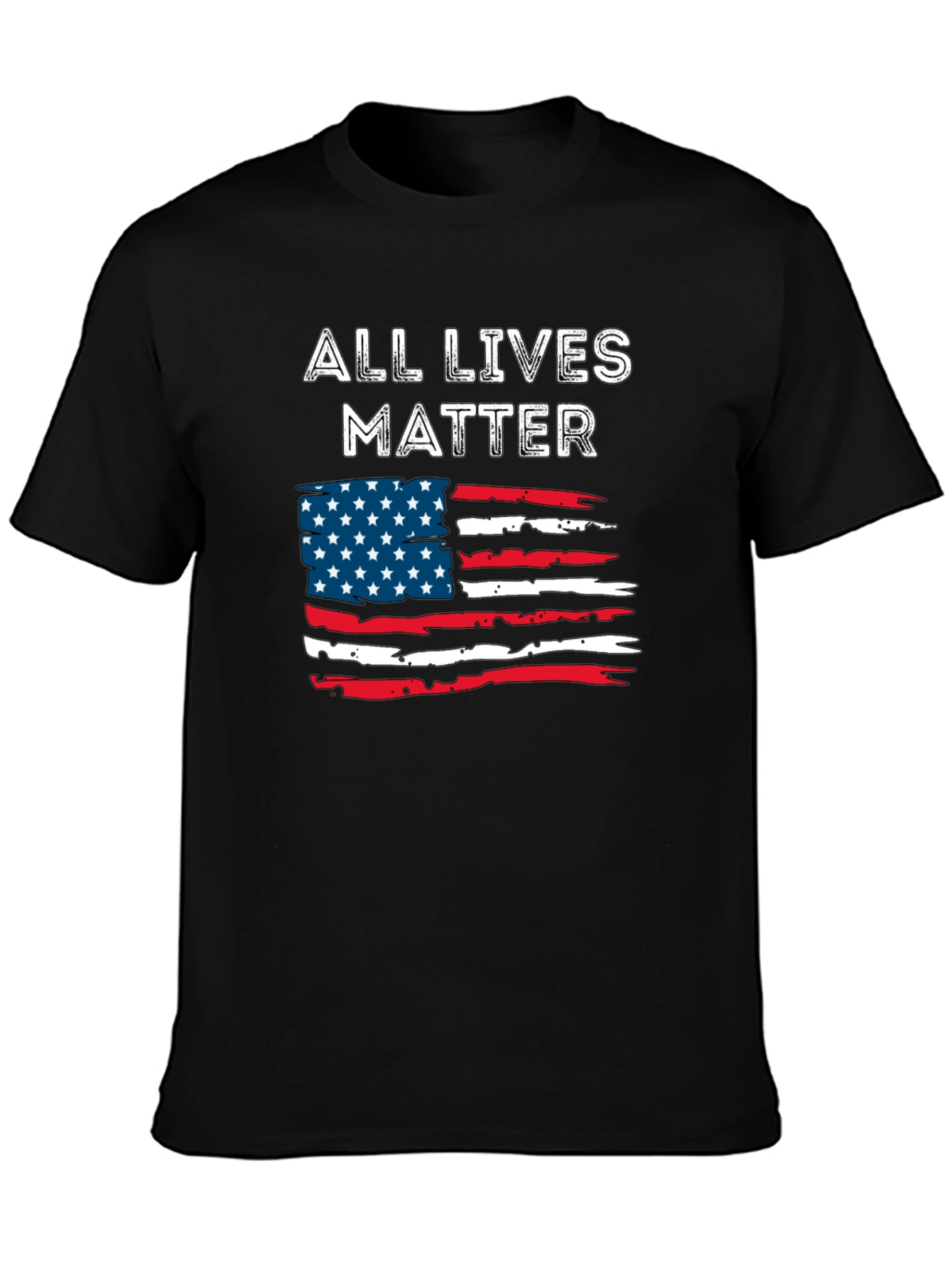 All Lives Matter American Flag T-Shirt
