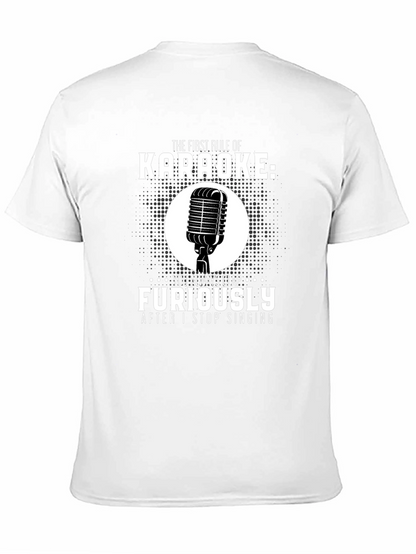 Karaoke Rule T-Shirt: Clap Furiously Funny Musician Tee