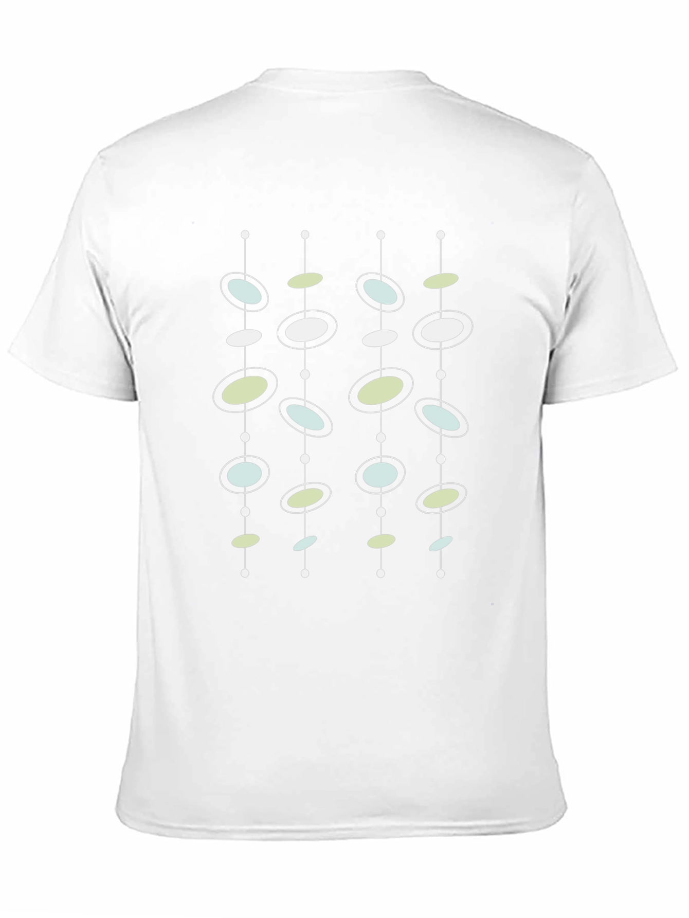 Atomic Age Mens Black T-Shirt - Retro Design