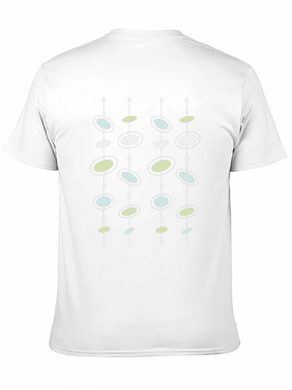 Atomic Age Mens Black T-Shirt - Retro Design