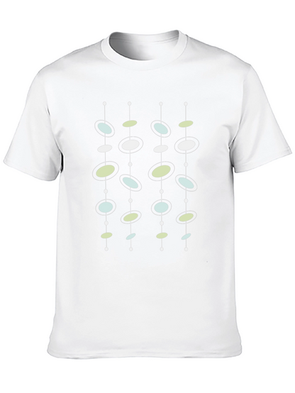 Atomic Age Mens Black T-Shirt - Retro Design