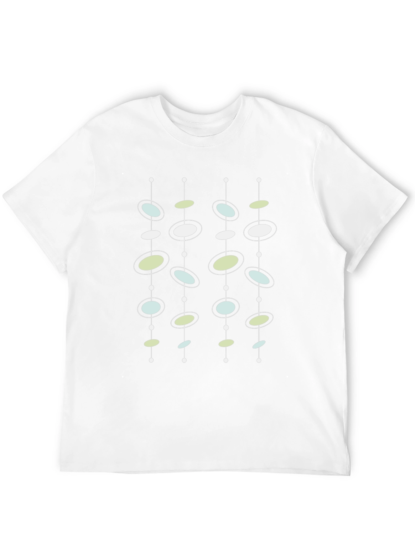 Atomic Age Mens Black T-Shirt - Retro Design