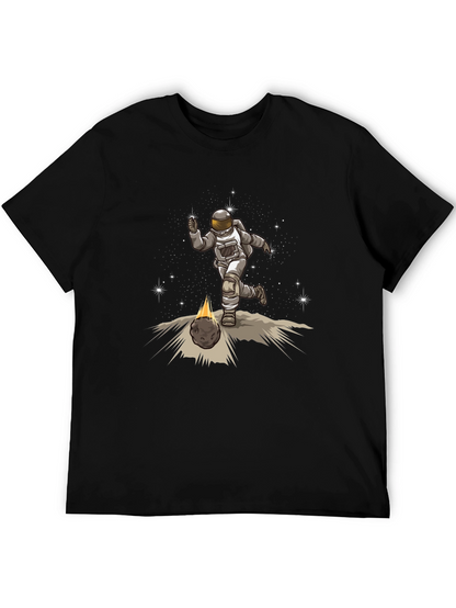 Astronaut Kicking Meteor T-Shirt