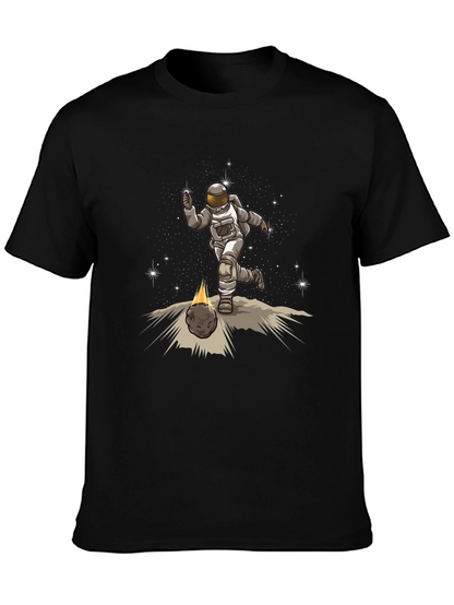 Astronaut Kicking Meteor T-Shirt