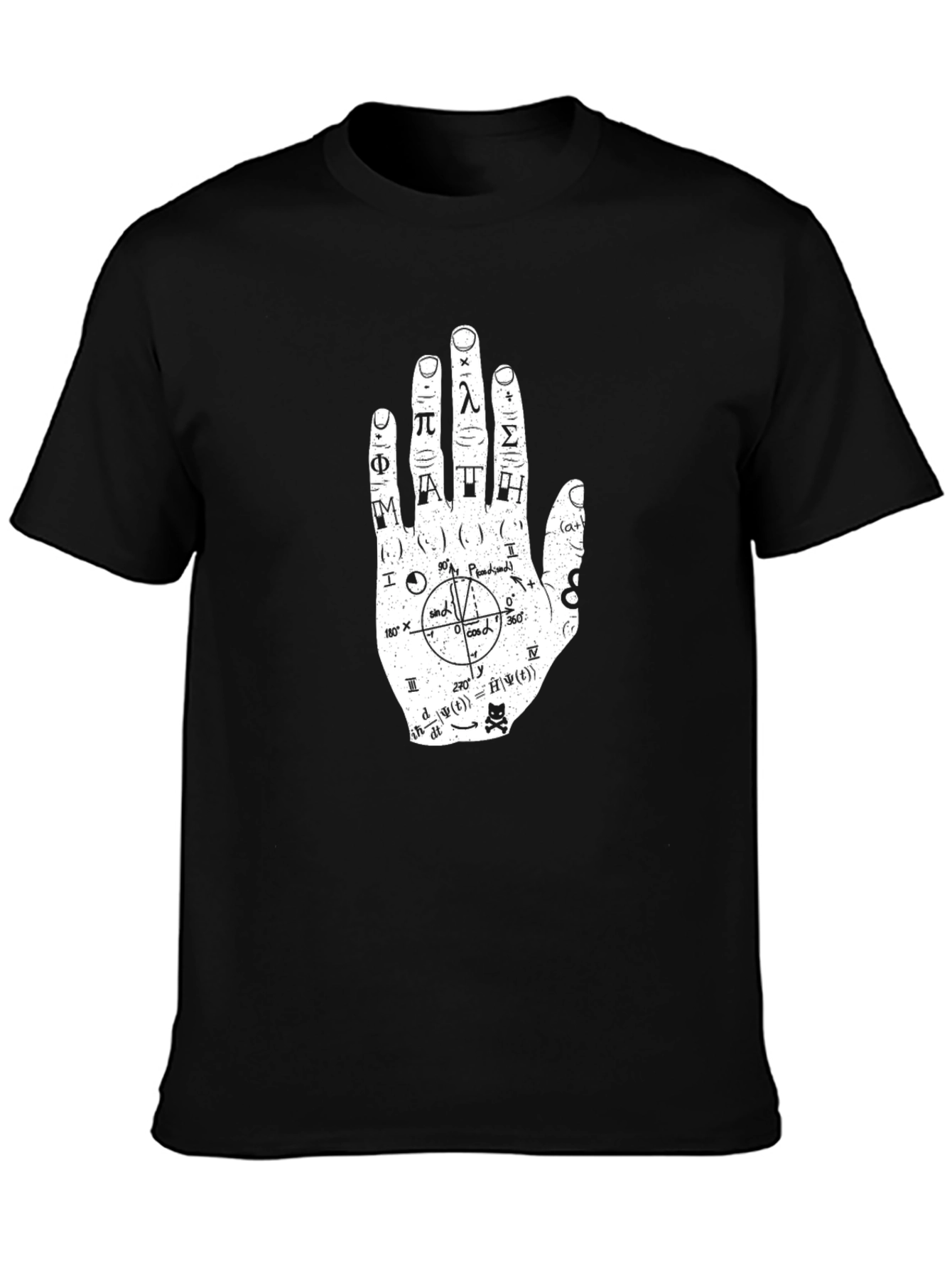 Math Hand Graphic T-Shirt - Unisex