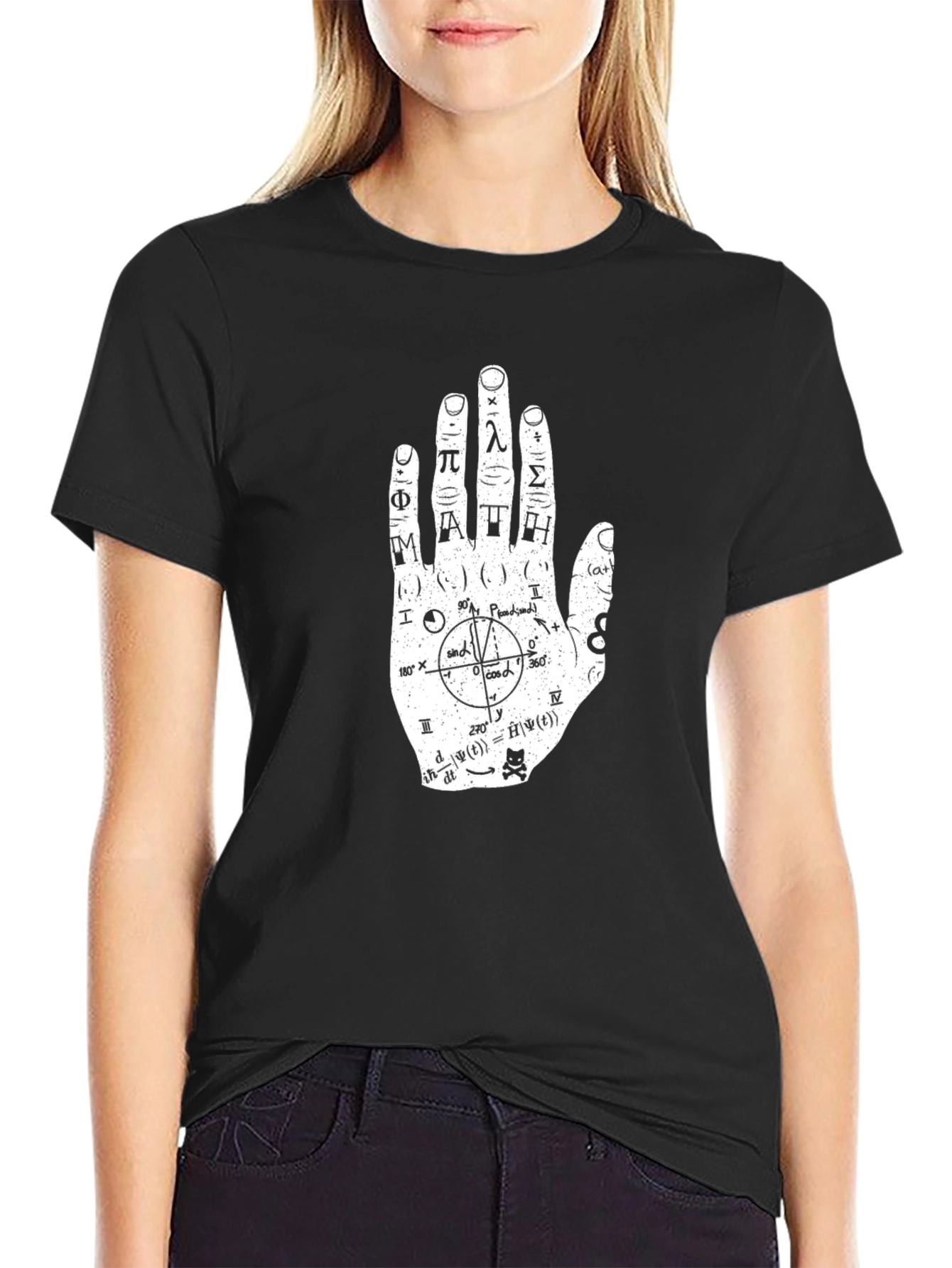 Math Hand Graphic T-Shirt - Unisex
