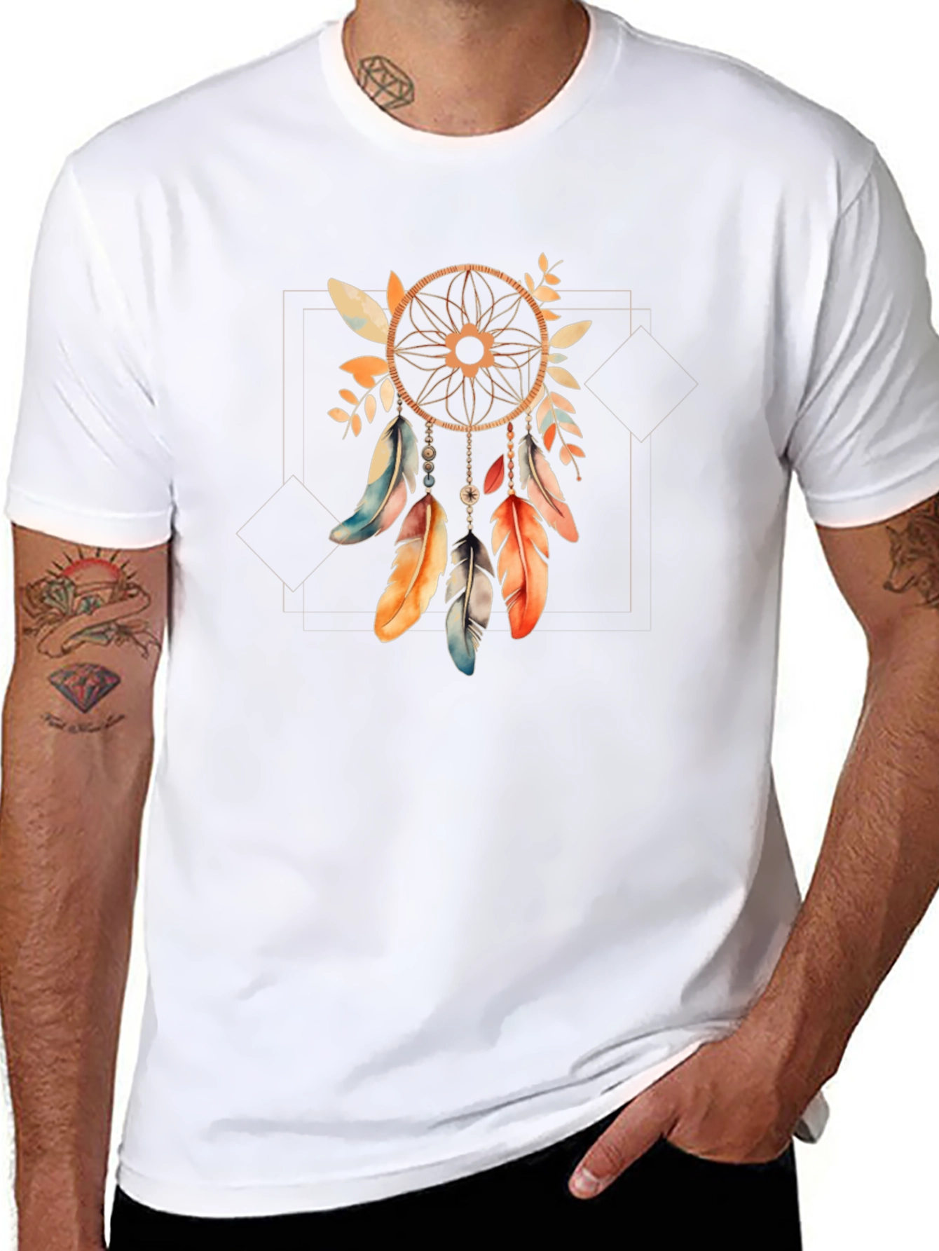 Dreamcatcher T-Shirt - Boho Style