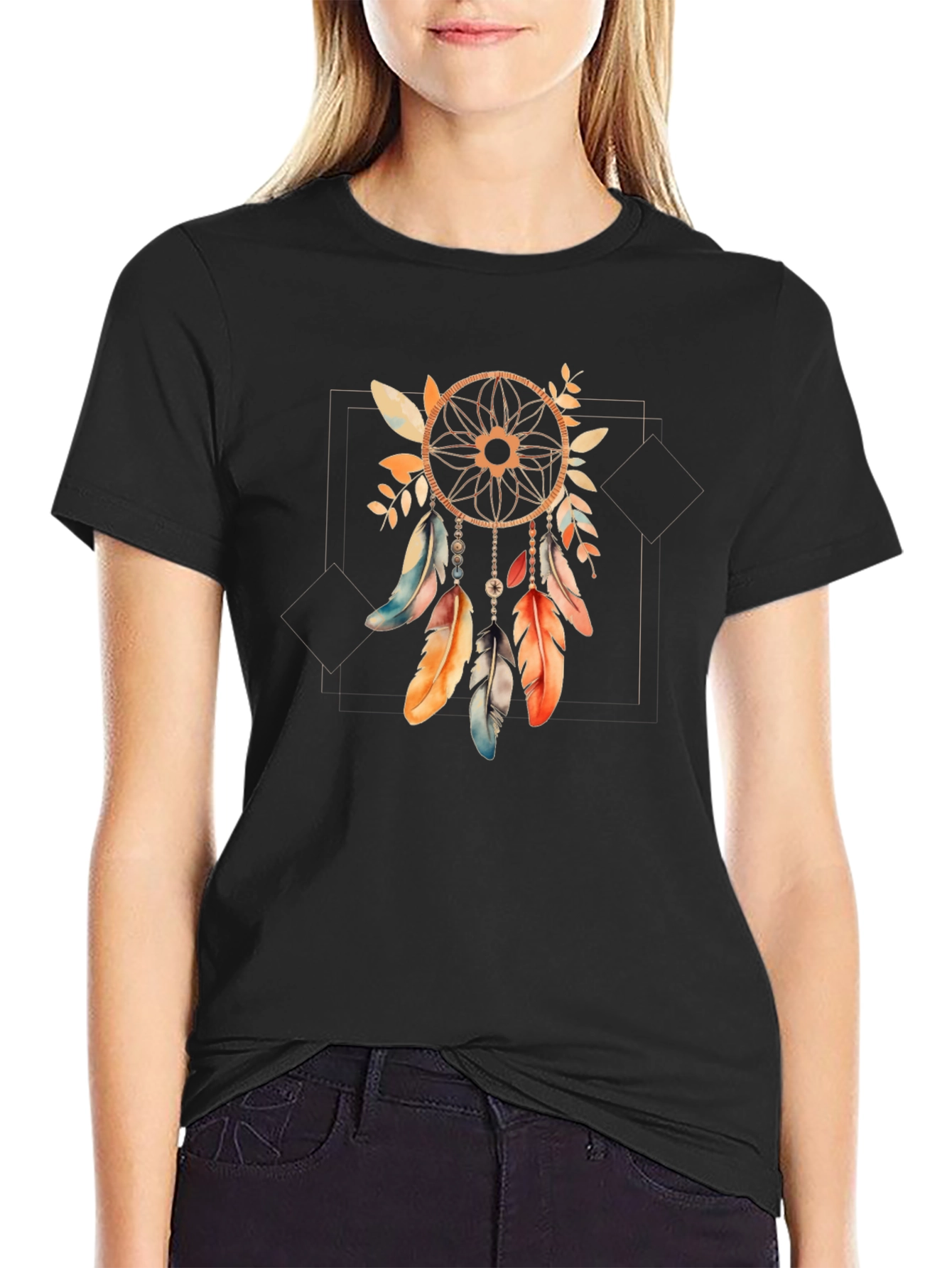 Dreamcatcher T-Shirt - Boho Style