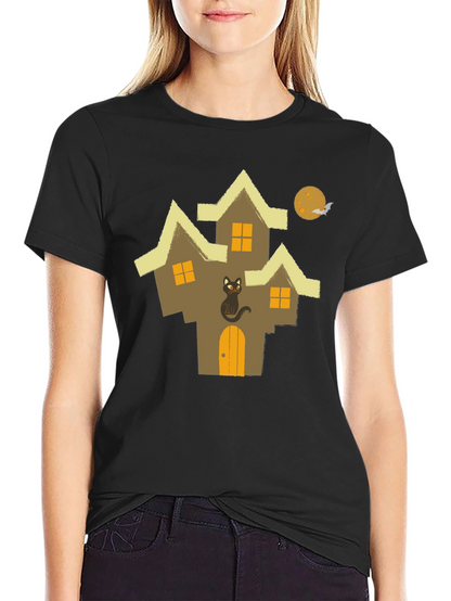 Spooky House T-Shirt - Halloween Apparel