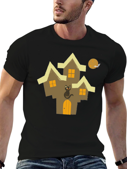 Spooky House T-Shirt - Halloween Apparel