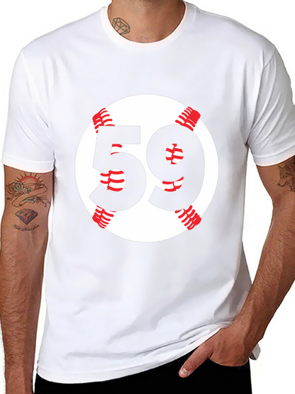 Baseball Number 59 T-Shirt